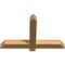 Ekena Millwork Eugene Smooth Timber Gable Bracket, Western Red Cedar, 36"W x 23"H x 3 1/2"D x 3 1/2"F, 15/12 Pitch GBW036X23X0404EUG00SWR - alternate 2
